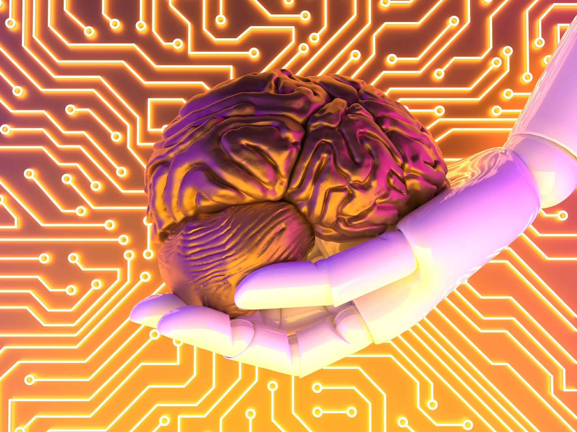 Memoria intelligenza artificiale cervello dati