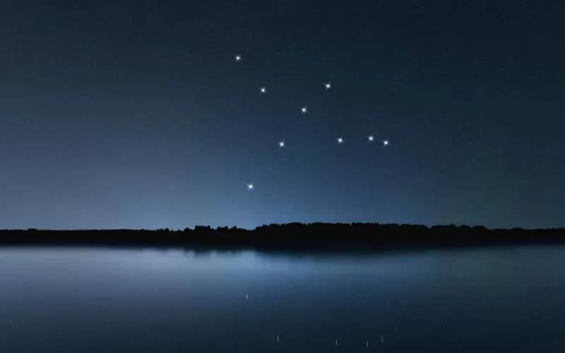 Cygnus star constellation night sky cluster of stars deep space swan constellation northern cross