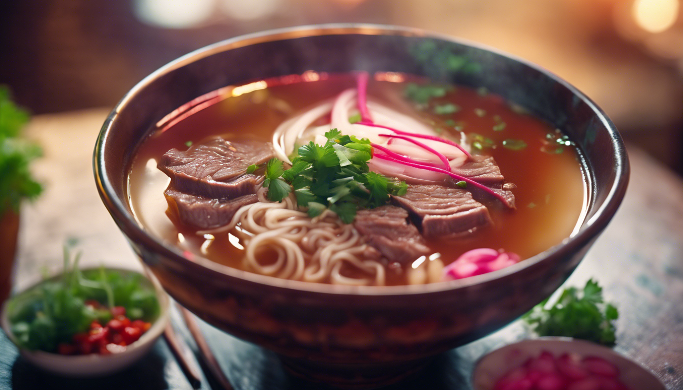 Lanzhou beef noodle soup | Cina