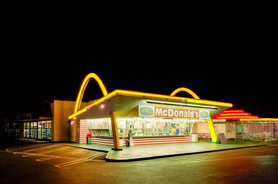 Famoso arco d'oro di  McDonald